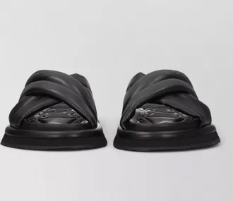 Dolce & Gabbana leather slides