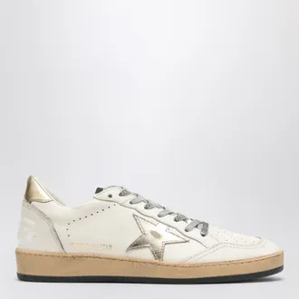 Golden Goose Sneaker Ball Star white latte/gold