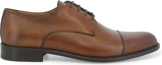 Melluso Scarpa uomo stringata francesina in pelle brandy u90602z