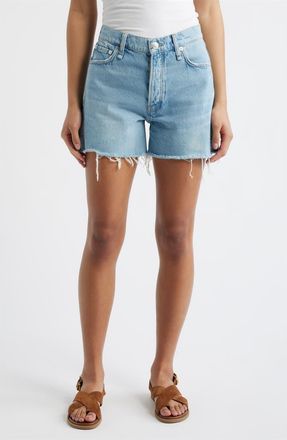 Rag & Bone High Waist Cutoff Denim Shorts in Narrows at Nordstrom, Size 26