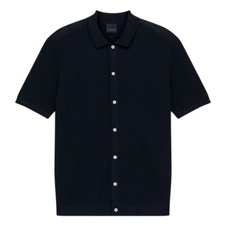 Bugatti Short Sleeve Shirts, male, Blue, Size: 2XL Polo 1/2 Arm