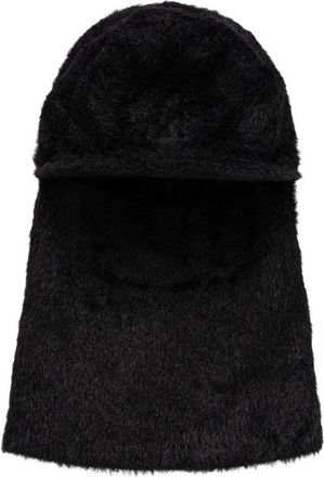 Kangol Faux Fur Balaclava - unisex - Hoeden - Zwart - ONE Size - Nylon - Accessoires