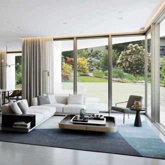 Berkfield Home Soft Window Films Frosted Stripes Design PVC in White