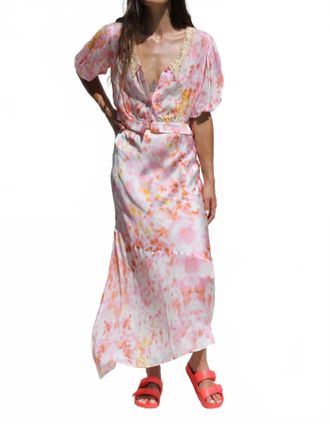 Jen's Pirate Booty Skydancer Skirt In Pink Bloom