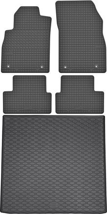 OEM Juego De Alfombrillas De Goma Para Coche Y Maletero Para Opel Astra Iv J Kombi (2010-2016)