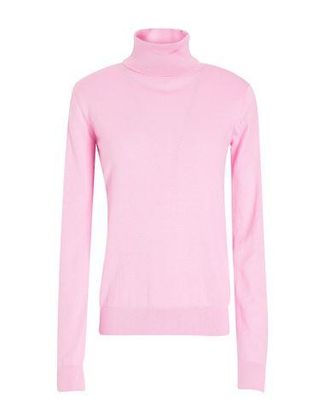 8 by YOOX ORGANIC COTTON-SILK BLEND KNIT ROLL-NECK SWEATER