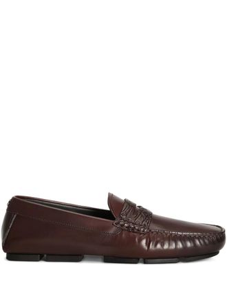 Dolce & Gabbana penny-slot loafers - Red