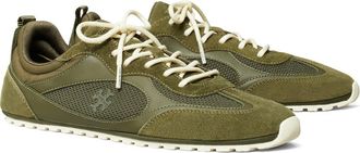 Tory Burch Field Sneaker in Dark Olive at Nordstrom, Size 5.5