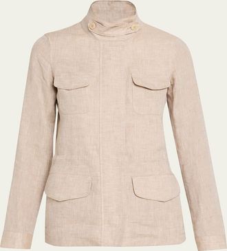 Loro Piana Linen Traveler Jacket