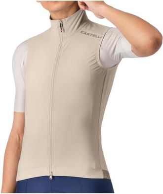 Castelli Espresso 2 Vest Velogilet f&uuml;r Damen | beige