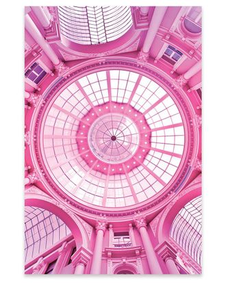 iCanvas Icanvas Pink Architecture Monument Print On Acrylic Glass By Beli