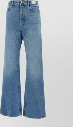 Paco Rabanne trousers adorned with shiny metal discs