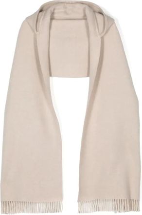Brunello Cucinelli Accessoires, Dames, Beige, ONE Size, Scarves