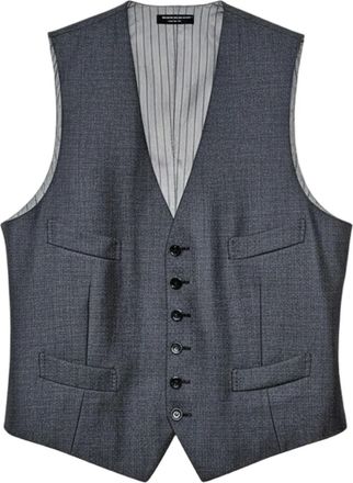 Tom Ford Gilet con tasche - Grigio
