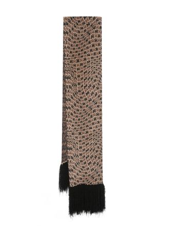 Amiri Sciarpa MA Swirl - Toni neutri