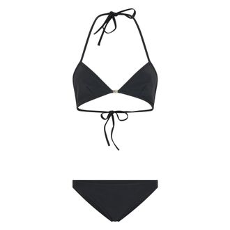 Gucci Dames, Badkleding, Zwart, Maat: L Polyamide