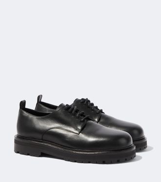 STUDIO NICHOLSON Jackson leather Derby shoes