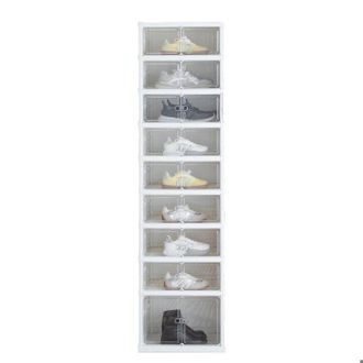 OEM Mueble Para Zapatos - Sevencomfort - Sevencomfort - Plegable Sin Ensamblaje - 9 Estantes (18 P.) - Puerta Magn&eacute;tica