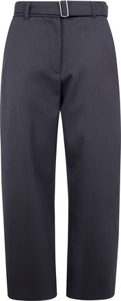 STUDIO NICHOLSON Doring Belted Round Leg Pant