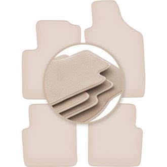 OEM Alfombrillas Premium Beige Para: Lancia Ypsilon Iii Hatchback 2011