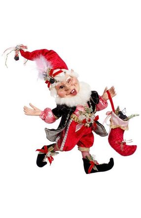 Mark Roberts Coal Stocking Elf, Medium in Red at Nordstrom