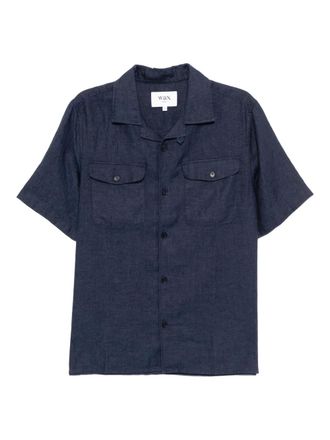 Wax London Bartlett shirt - Blue