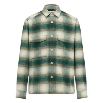 Drykorn Drykorn, Casual Shirts, male, Multicolor, Size: M Gunray Overshirt