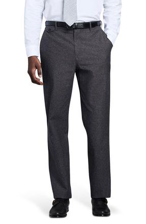 Billy Reid Flat Front Linen & Cotton Pants in Charcoal at Nordstrom, Size 40 X 32