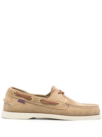 Sebago Beige Suede Loafers