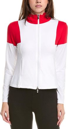 POST CARD Zip Sweater Top