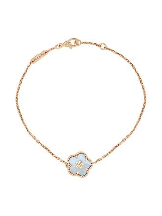 Van Cleef & Arpels Bracciale Lucky Spring in oro rosa 18 carati con madreperla