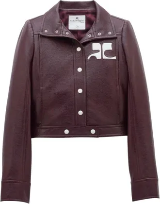 Courr&egrave;ges Mujer, Chaquetas, P&uacute;rpura, Talla: M