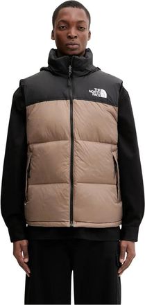 The North Face 1996 Retro Nuptse Vest - Heren - Bodywarmers - Bruin - L - Fitness