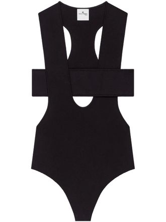 Courrèges Infinity bodysuit - Black