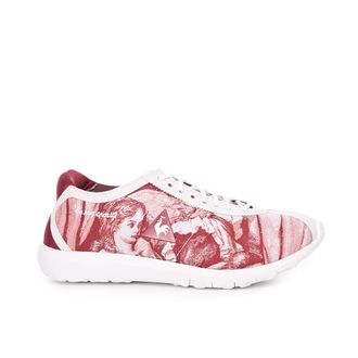 Le Coq Sportif Wendon Levity Dames Rood/Roze Sportschoenen