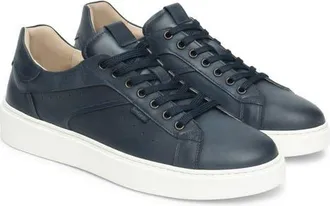 Nero Giardini Low Top Sneaker in Navy at Nordstrom, Size 11-11.5Us