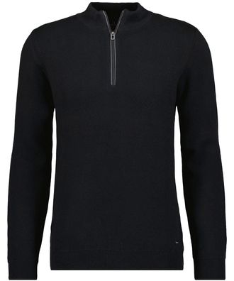 Ragman Rundhalspullover RAGMAN, Herren, Gr. 52, schwarz, 95% Baumwolle 5% Kaschmir, ohne Ausschnitt, Pullover Rundhalspullover