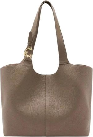 Coccinelle C-Easy Large - - Bags - Donna - Beige - ONE SIZE