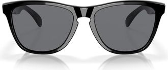 Oakley Sunglasses Oo9013 24 306 Frogskins Glossy Black/Grey Unisex
