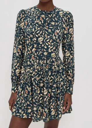 Ulla Johnson Arabella Mini Dress In Midnight Garden