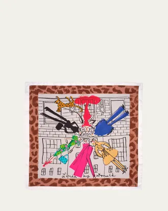 Echo Linda Fargo Silk Scarf
