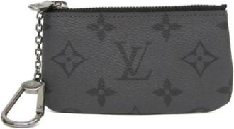 Louis Vuitton Pre-owned Vintage Canvas Portemonnee - unisex - Vintage Accessoires - Zwart - ONE Size - Vintage