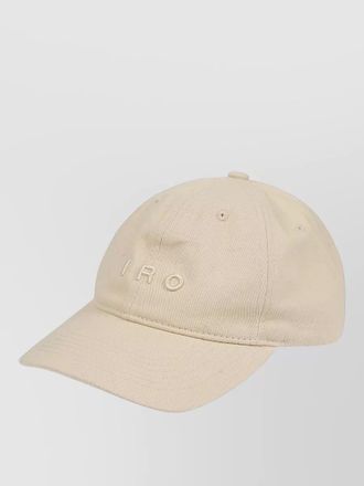 Iro neo greb curved brim hat ventilation eyelets