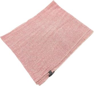 Chanel Pre-owned Scarves, female, Pink, Size: ONE SIZE Pre-owned Wool Scarf
