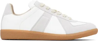【関税＆送料込み】Maison Margiela Sprinters Drill Cotton W Buy Maison Margiela Black Sprinter Sneakers in Cotton-drill
