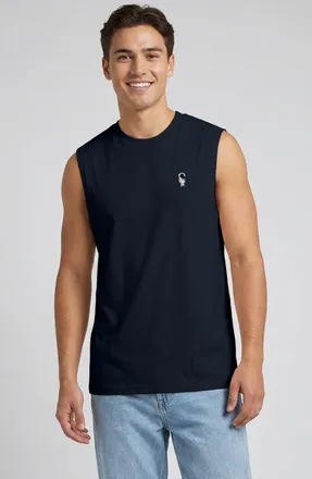 Dalix Astronaut Midweight Jersey Tank in Navy Blue at Nordstrom, Size Xx-Large