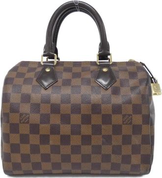Louis Vuitton Damier Ebene Coated Canvas Boston Bag (Pre-Owned)
