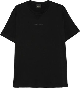 Paul & Shark Black Crew Neck T-Shirts