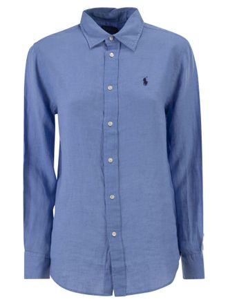 Polo Ralph Lauren Camisa de lino de corte cl&aacute;sico de Polo Ralph Lauren