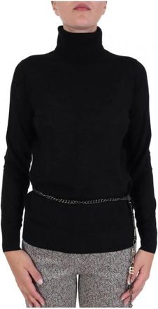 Michael Kors Wollen coltrui - Dames - Coltruien - Zwart - S - Wol - Truien & Vesten